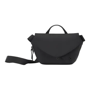 Skechers Fabric Crossbody Fanny Pack Small Size Unisex Black