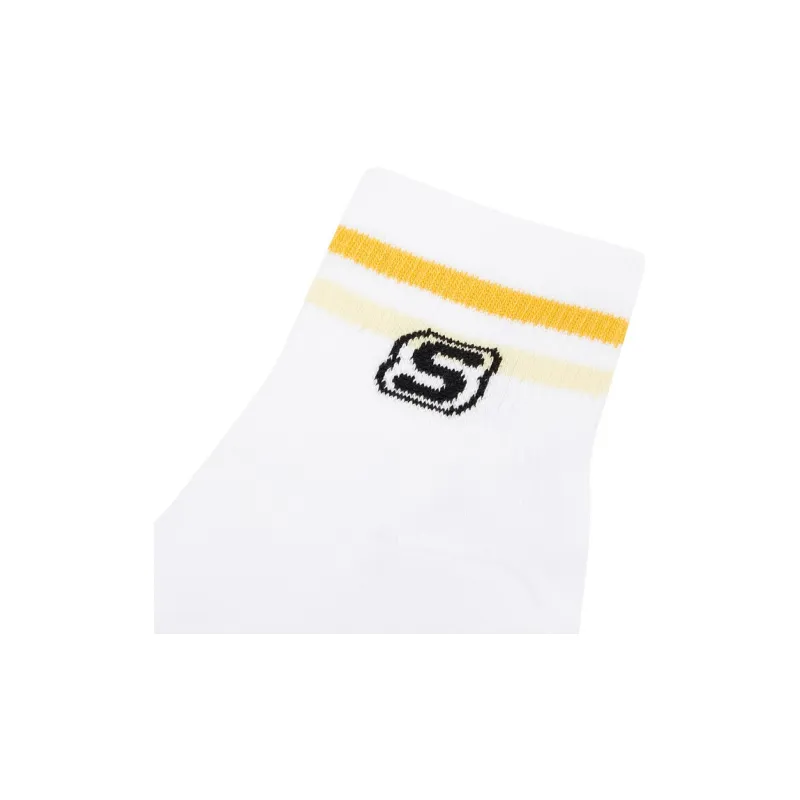 Skechers Ankle Socks Unisex 2 Pack Bright White-2