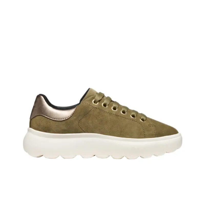 GEOX Spherica Ec4.1 Low Top Casual Shoes Women's Green-2