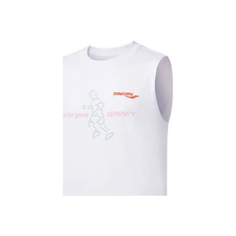 Saucony T Shirts Men White-2