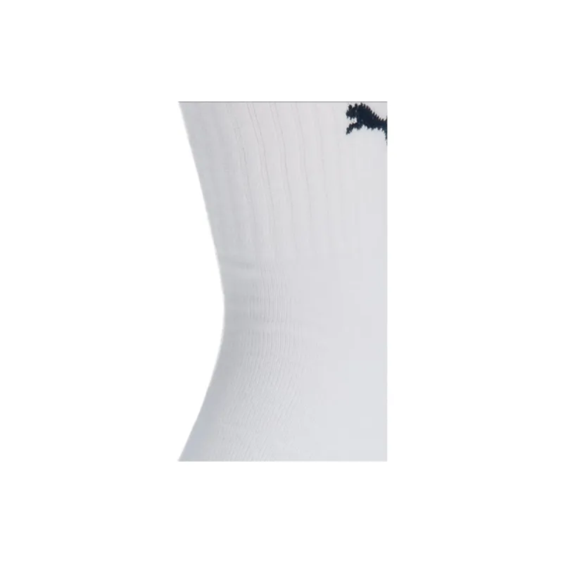 PUMA Mid Calf Socks Unisex 1 Pack White-2