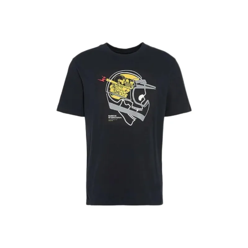 BARBOUR T Shirts Men Black-0