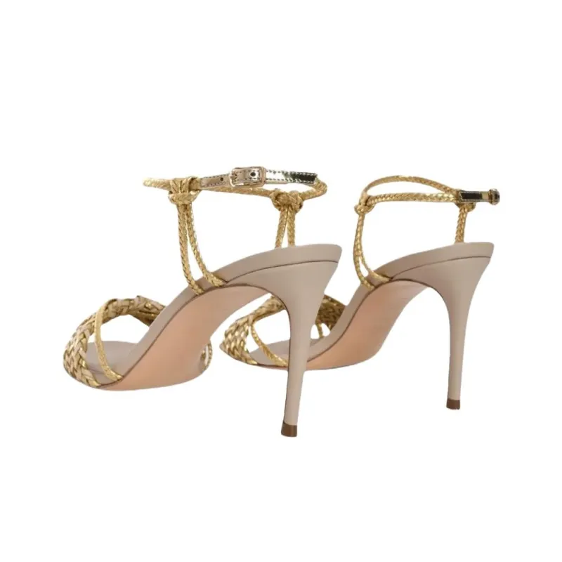 Casadei 111mm Interwoven Detailing Sandals Women's-3