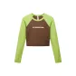 Cheese Brown & Pistachio Green