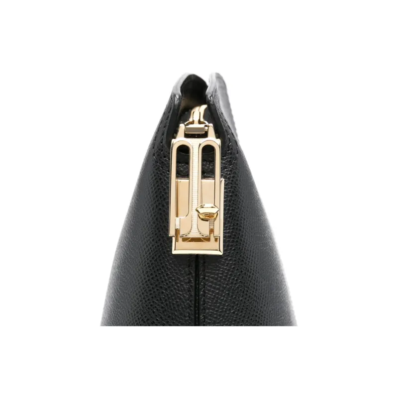Victoria Beckham Calfskin Clutch Women's Black-4