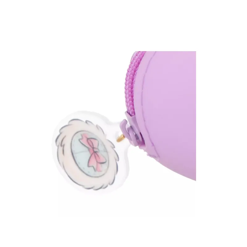 Disney Silicone Rubber Coin Purse Women's Purple-4