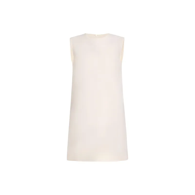 MaxMara Sleeveless Dress Women's White-0