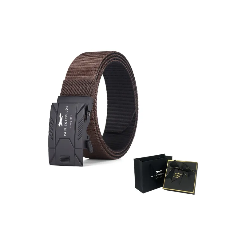 PAUL COSTELLOE Imitation Nylon Belt Unisex 3.7cm-14