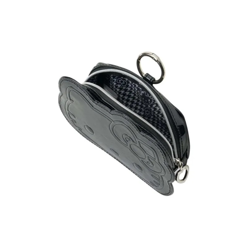 Sanrio PU Coin Purse Mini Women's Black-2