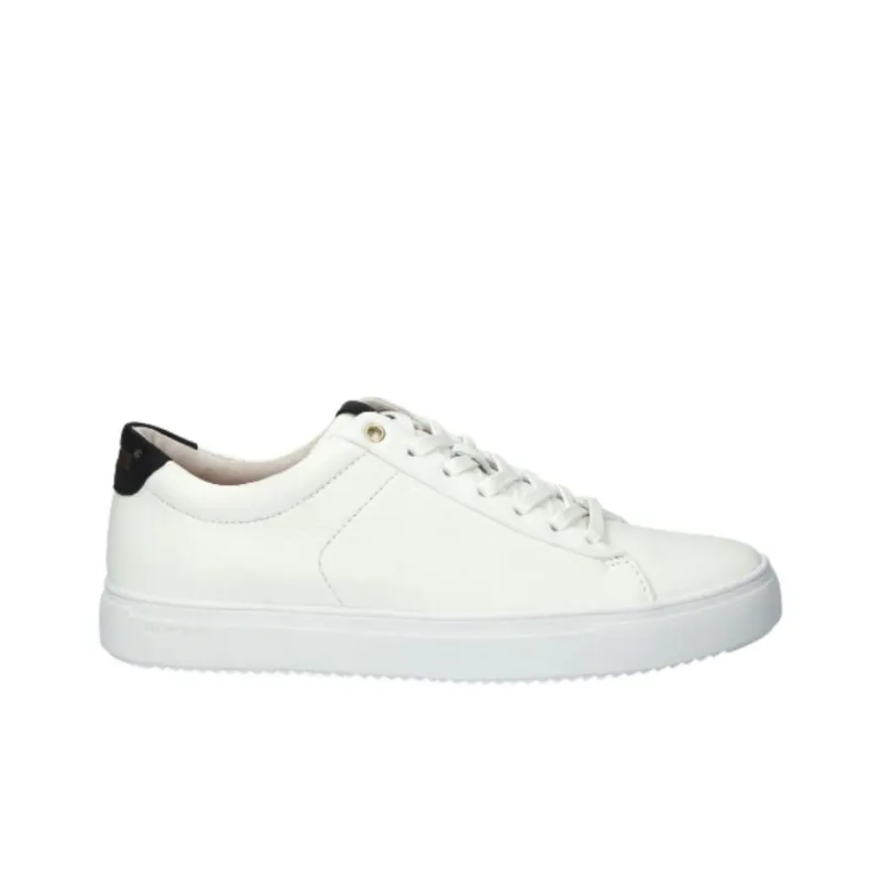 BLACKSTONE Roger Low Top Skateboard Shoes Men's White-1