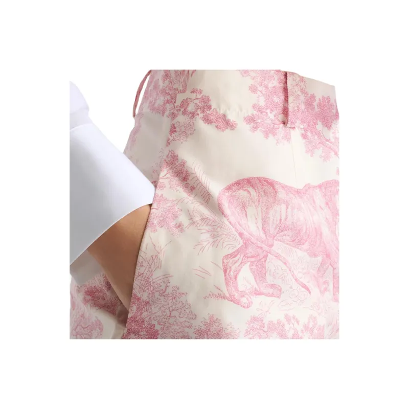 DIOR SS25 Casual Shorts Women's Pink-3