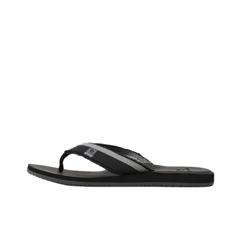 RIP CURL Abrasion Resistant Flip Flops Men's Black-0
