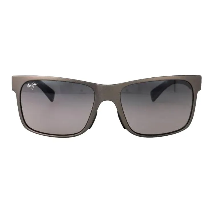 Maui Jim Nylon Irregular Shape Sunglasses Men's Brown-1