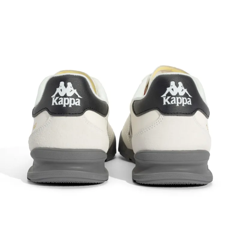 Kappa Abrasion Resistant Low Top Skateboard Shoes Unisex White-5