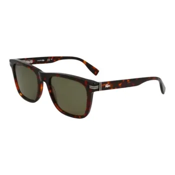 LACOSTE Acetate Square Sunglasses Men's Black