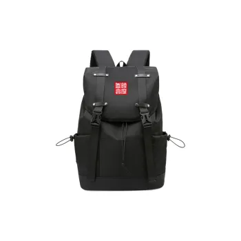 361° Water Repellent Fabric Backpack Unisex Black/Gray/Graffiti/Leaf/Mosaics