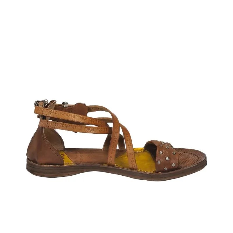 AirStep Ramos Clou Roman Sandals Women's Brown-1