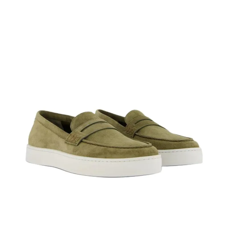 MANOLO BLAHNIK Ellis Casual Shoes Men's Green-2