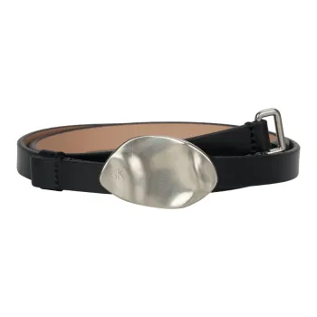 CALVIN KLEIN Split Cow Leather Belts Women's 1.5cm