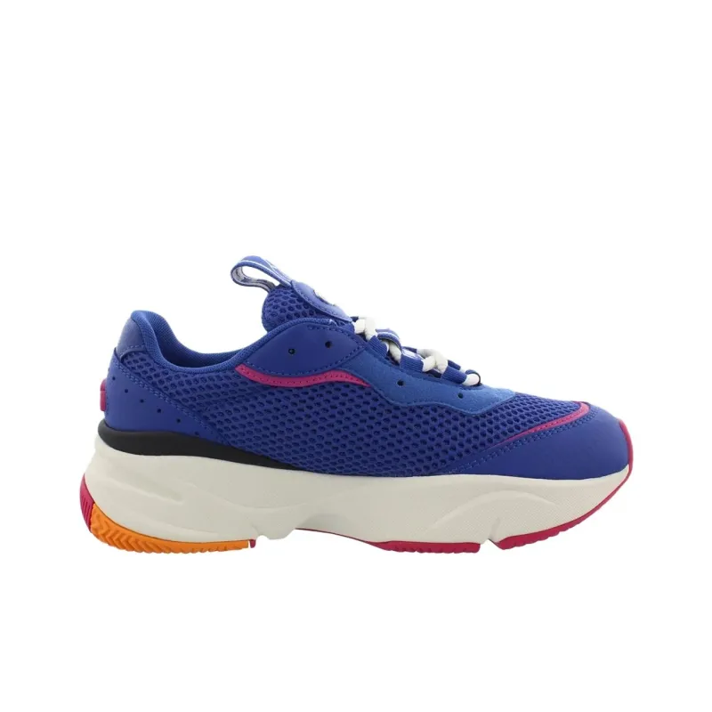 Ellesse Masello Text Abrasion Resistant Low Top Running Shoes Women's Blue-1