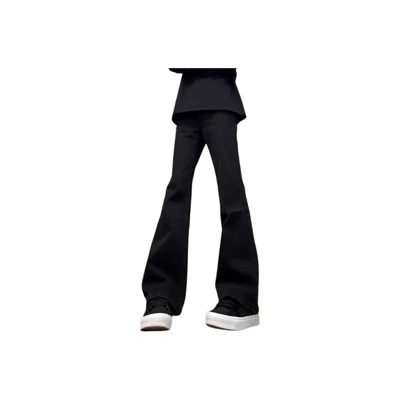 VIPGOOSE Jeans Unisex Black-0