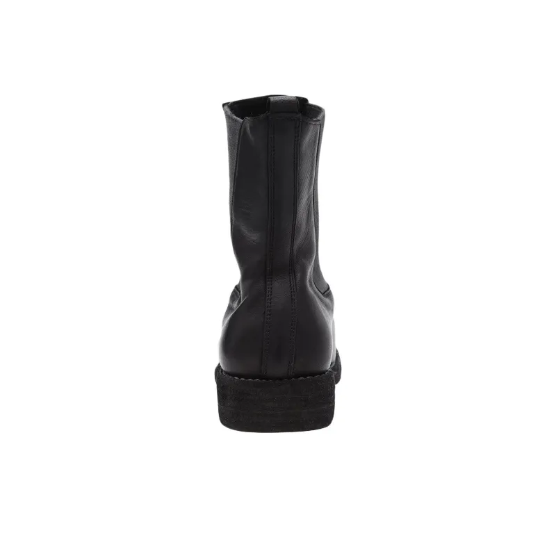 GUIDI Short Chelsea Boots Men's Black-5