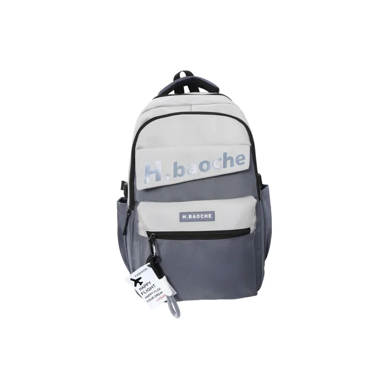 Wolfhorse Nylon Backpack Unisex Black/Green/Blue/Gray/Brown/Khaki-9