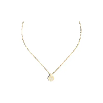 DIOR Gold Plated Necklaces Women's Gold