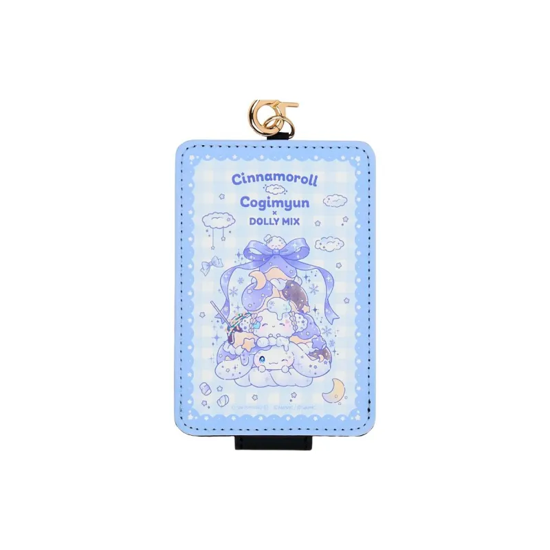 Sanrio PU Card Holder Women's Blue-1