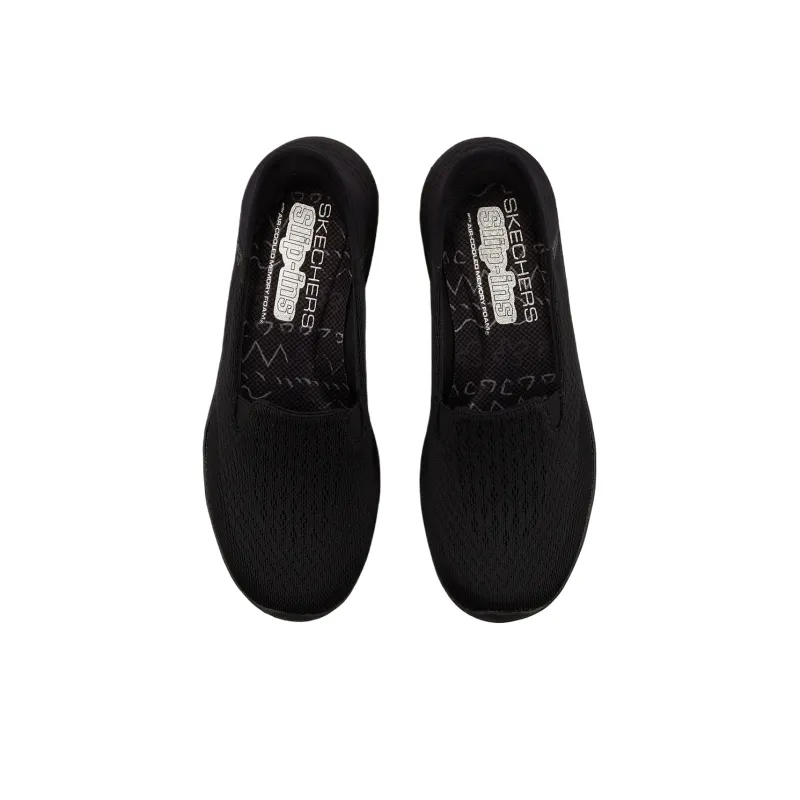 Skechers Reggae Fest 2.0 Abrasion Resistant Low Top Casual Shoes Women's Black-3