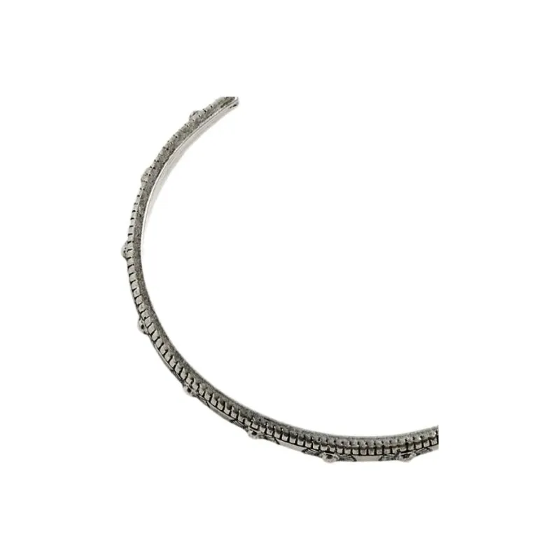 ZARA Metal Bangles Men's Silver-1