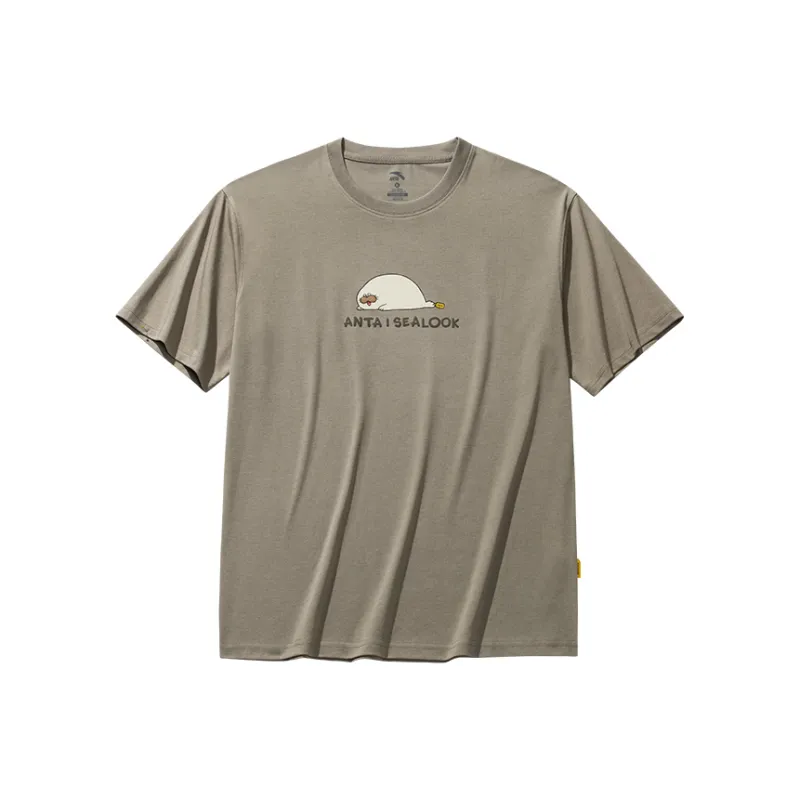 Anta x HAIBAOKANKAN,LIANMINGKUAN Life Collection T Shirt Unisex-0