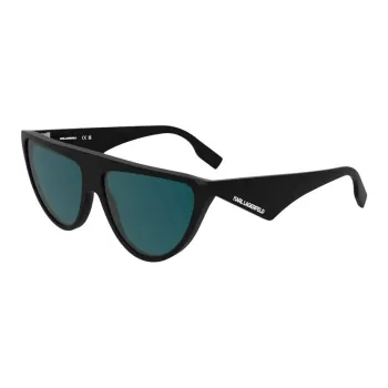 KARL LAGERFELD Plastic Irregular Shape Sunglasses Women's Black