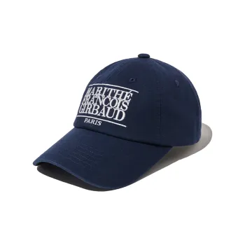 MARITHE FRANCOIS GIRBAUD Cotton Baseball Caps Unisex Marine Blue