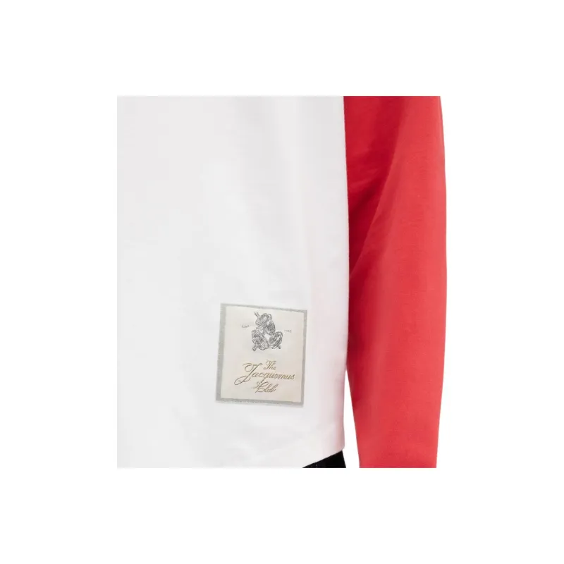 Jacquemus Logo Patch Long Sleeved T Shirt-3