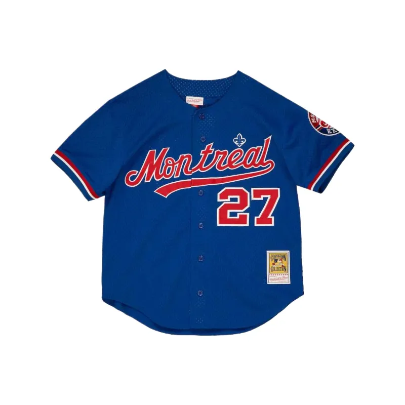 Mitchell & Ness 'MLB Montreal Expos 1997 Vladimir Guerrero' Authentic Bp Bf Jersey T shirt-0