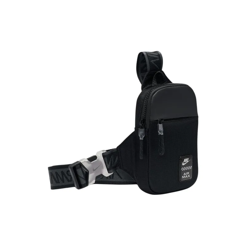 Nike Nylon One Shoulder Crossbody Bag, Sling Bag Regular Unisex Black-3