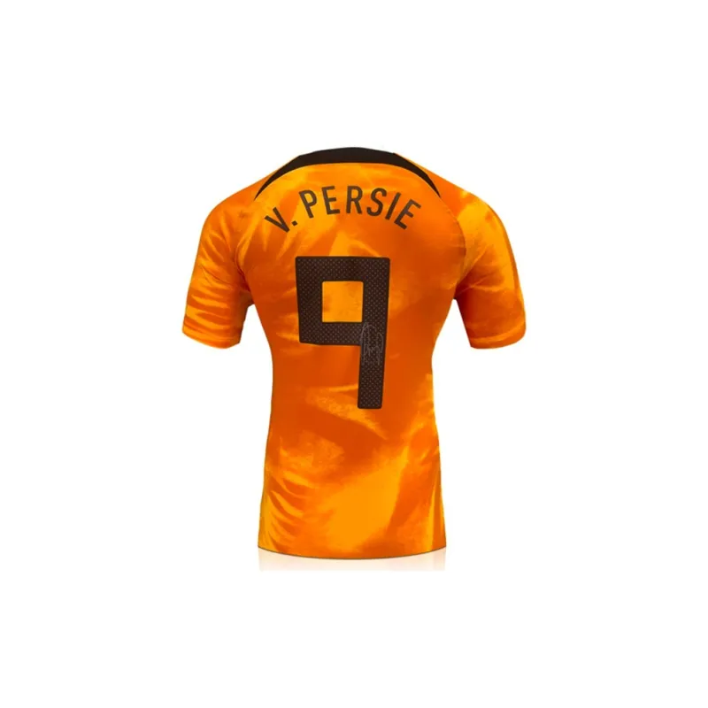 Three For 2022 23 Dutch National Team Season Jersey EM Certificate, Deluxe Mounting, Outer Frame Approx. 65x85cm Unisex-3