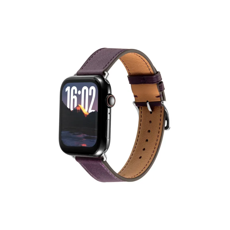 IStrap Apple Compatibility Watch Band Cowhide Leather Material-23