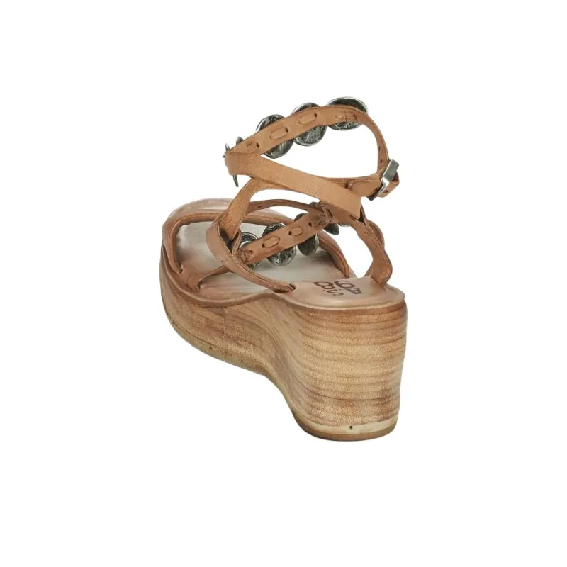 AirStep NOA Roman Sandals Women's Brown-5