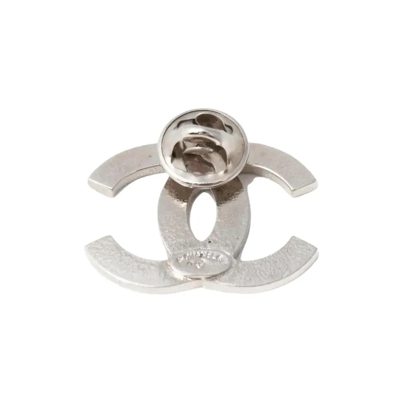 CHANEL 2010 Interlocking Cc Logo Brooch-1