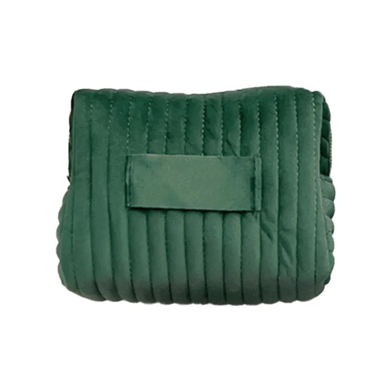WW 0724 Best Seller Velvet Embroidery Portable Handheld Storage Bag Makeup Bags-2