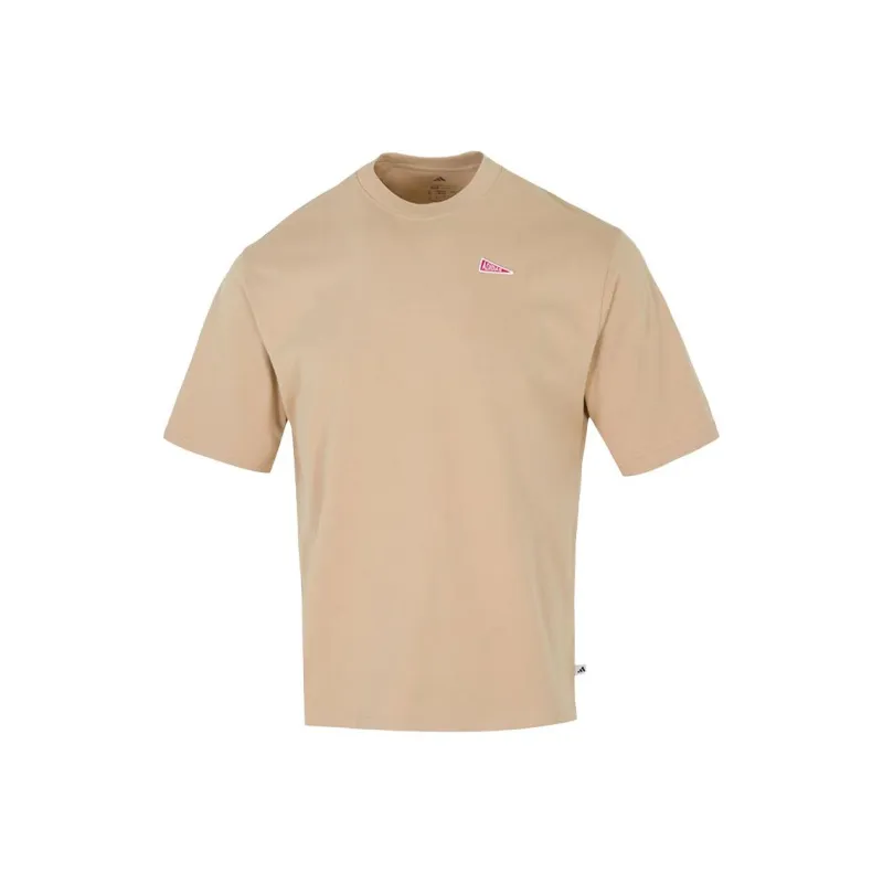Adidas T Shirts Men Dark Khaki-0