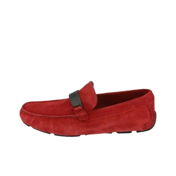 FERRAGAMO Switch Casual Shoes Men's Red