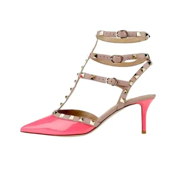 Valentino Slim Heel High Heels Women's Pink