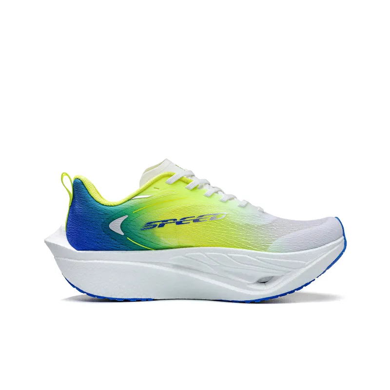 GOOD YEAR Running Shoes Unisex Low Top White, Lime-6