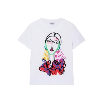 Desigual T Shirts Women's White