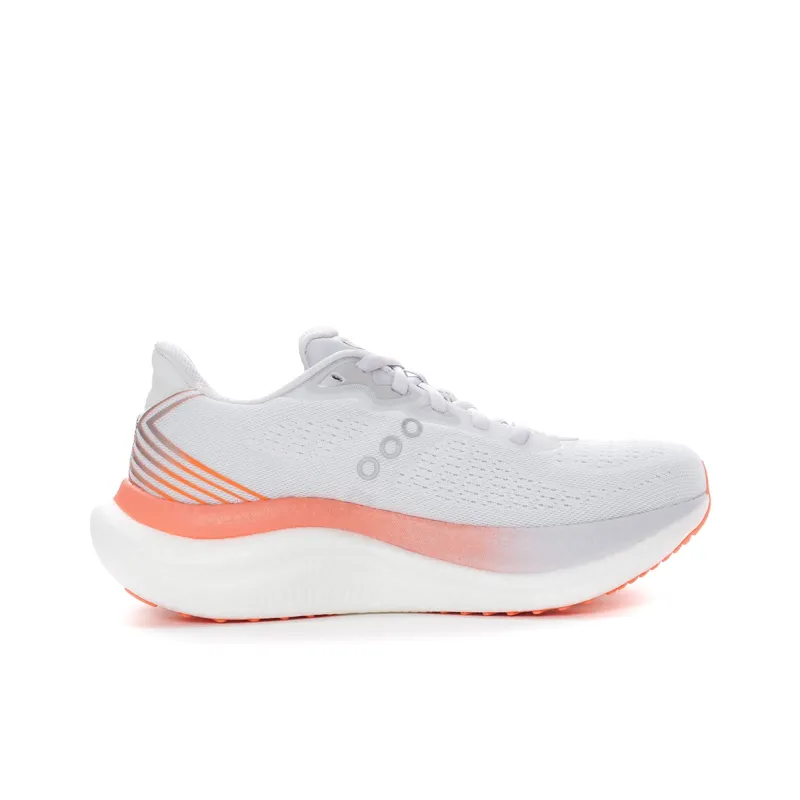 Saucony Anti Slip Wear Resistant Low Top Running Shoes Men's White-1