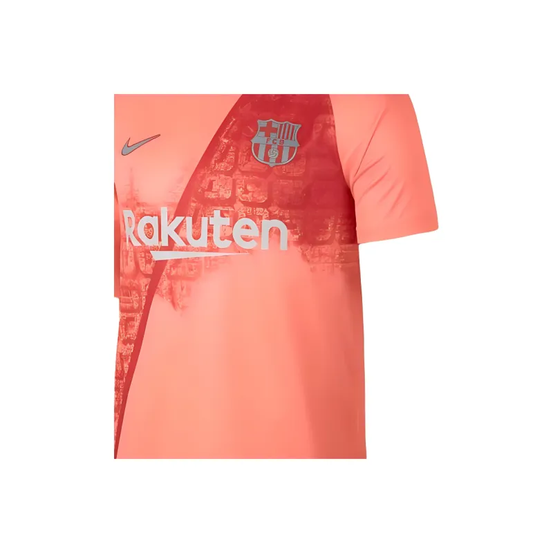 Nike Soccer Jersey Barcelona Unisex Orange Red-2