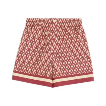 Valentino SS25 Casual Shorts Men's Red